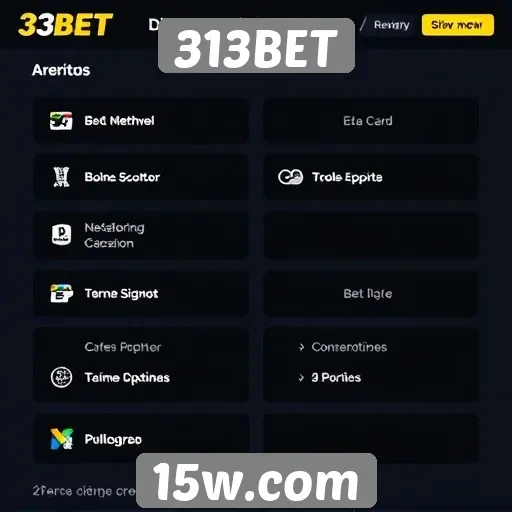Explorando os métodos de pagamento disponíveis no 313BET